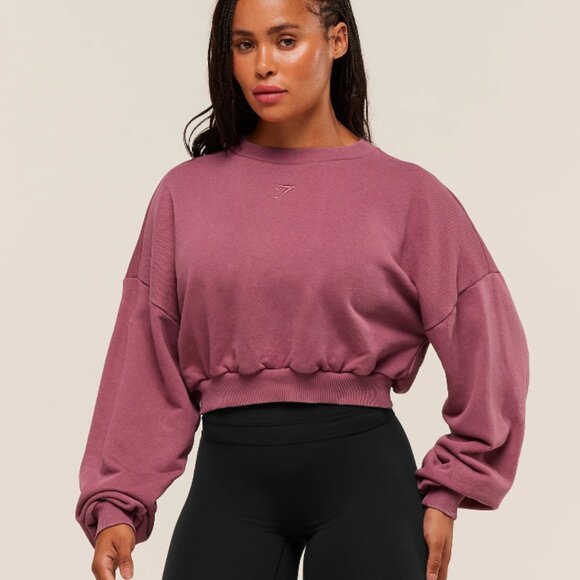 Gymshark Power Washed Sweat Top - Picture 2 of 10